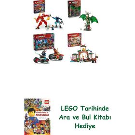 Lego 71808 + 71847 + 71838 + 71831 Ninjago Seti 210