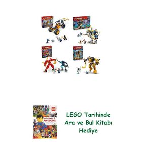 Lego 71811 + 71843 + 71808 + 71839 Ninjago Seti 267
