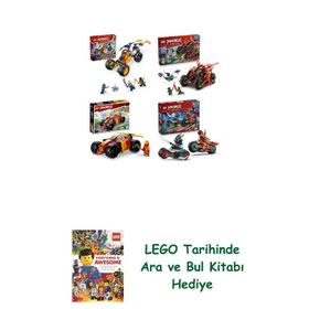 Lego 71811 + 71844 + 71780 + 71838 Ninjago Seti 257