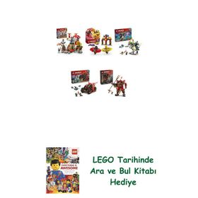 Lego 71818 + 71826 + 71843 + 71844 + 71846 Ninjago Seti 368
