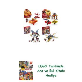 Lego 71823 + 71826 + 71834 + 71833 Ninjago Seti 276