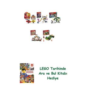 Lego 71826 + 71807 + 71845 + 71831 + 71828 Ninjago Seti 345