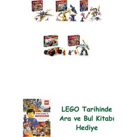 Lego 71833 + 71804 + 71807 + 71780 + 71827 Ninjago Seti 305