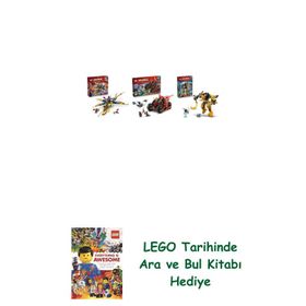 Lego 71833 + 71844 + 71839 Ninjago Seti 185
