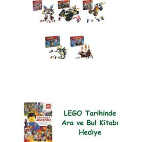 Lego 71834 + 71820 + 71811 + 71843 + 71848 Ninjago Seti 351