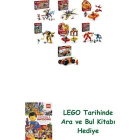 Lego 71836 + 71833 + 71823 + 71839 + 71826 + 71808 + 71780 Ninjago Seti 558