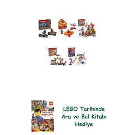 Lego 71838 + 71823 + 71818 + 71831 + 71807 Ninjago Seti 361
