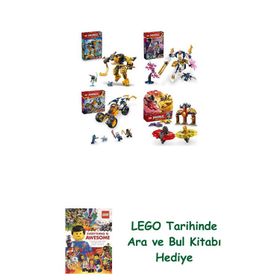Lego 71839 + 71807 + 71811 + 71826 Ninjago Seti 205