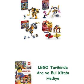 Lego 71839 + 71807 + 71811 + 71826 Ninjago Seti 205