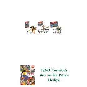 Lego 71839 + 71809 + 71843 Ninjago Seti 134