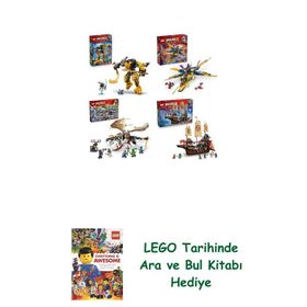 Lego 71839 + 71833 + 71809 + 71848 Ninjago Seti 279