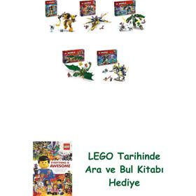 Lego 71839 + 71833 + 71845 + 71829 + 71843 Ninjago Seti 377