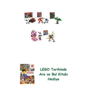 Lego 71844 + 71808 + 71847 + 71824 + 71821 Ninjago Seti 370