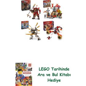 Lego 71846 + 71818 + 71821 + 71830 Ninjago Seti 234
