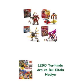 Lego 71846 + 71826 + 71821 + 71832 Ninjago Seti 271