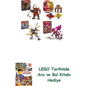 Lego 71846 + 71826 + 71821 + 71832 Ninjago Seti 271