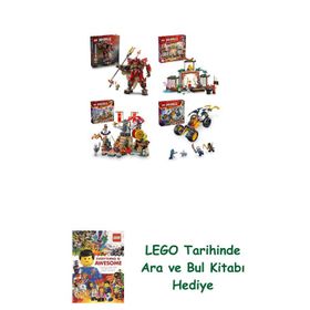 Lego 71846 + 71831 + 71818 + 71811 Ninjago Seti 204