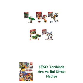 Lego 71847 + 71830 + 71811 + 71828 + 71834 Ninjago Seti 387