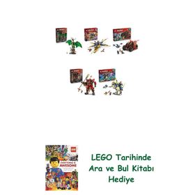 Lego 71847 + 71833 + 71844 + 71846 + 71843 Ninjago Seti 342