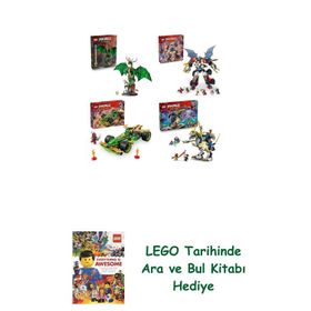 Lego 71847 + 71834 + 71828 + 71843 Ninjago Seti 213