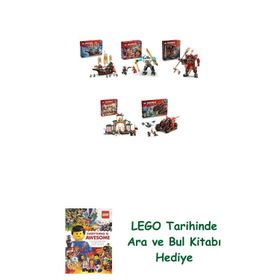 Lego 71848 + 71827 + 71846 + 71831 + 71844 Ninjago Seti 381