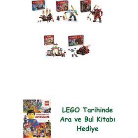 Lego 71848 + 71827 + 71846 + 71831 + 71844 Ninjago Seti 381