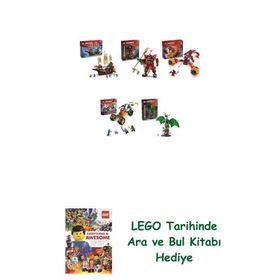 Lego 71848 + 71846 + 71830 + 71811 + 71847 Ninjago Seti 322