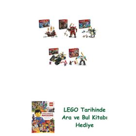 Lego 71848 + 71846 + 71843 + 71820 + 71827 Ninjago Seti 302