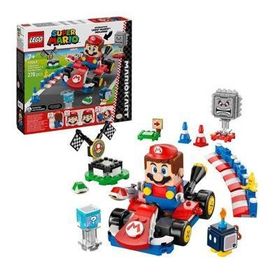 Lego 72043 278 Parça Super Mario: Mario Kart İnteraktif Lego Mario ve Standart Kart Seti