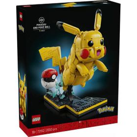 LEGO 72152 Pokémon Pikachu ve Poké Topu 18+ Yaş 2050 Parça