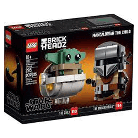 Lego 75317 Brick Headz Star Wars Mandalorian ve Çocuk