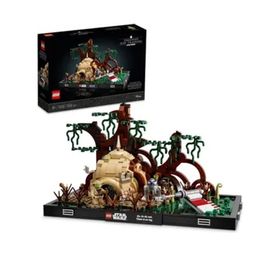 Lego 75330 Star Wars Dagobah Yetişkinler için Koleksiyonluk Sergileme Modeli Yapım Seti 1000 Parça Jedi Eğitimi Diyoraması