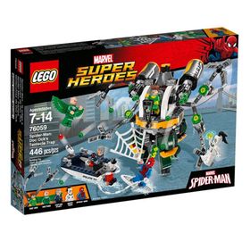 Lego 76059 Super Heroes Spider-Man: Doc Ock'un Tuzağı Oyun Seti
