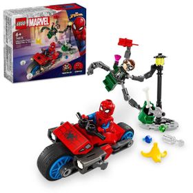 Lego 76275 Marvel Motosiklet Takibi: Örümcek Adam Doktor Oktopus'a Karşı