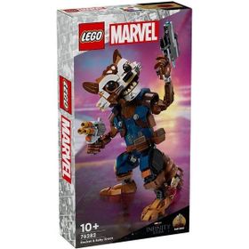 Lego 76282 Marvel 566 Parça Rocket ve Bebek Groot