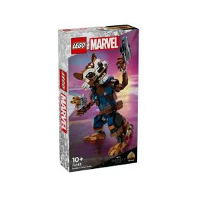 Lego 76282 Marvel 566 Parça Rocket ve Bebek Groot