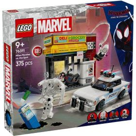 Lego 76311 Marvel Spider-Verse: Miles Morales, Spot'a Karşı Yaratıcı Oyuncak Yapım Seti