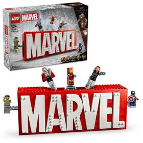 Lego 76313 Marvel Logosu ve Minifigürleri