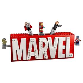 Lego 76313 Marvel Logosu ve Minifigürleri