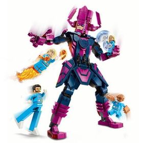 Lego 76316 Marvel Fantastik Dörtlü Galactus Yapım Figürüne Karşı