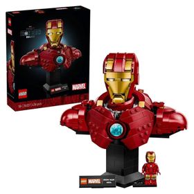 Lego 76327 Marvel Iron Man MK4 Kırmızı Büst