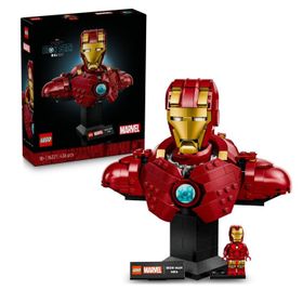 Lego 76327 Marvel Iron Man MK4 Kırmızı Büst