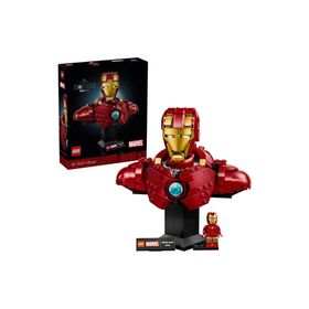 Lego 76327 Marvel Iron Man MK4 Kırmızı Büst