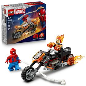 Lego 76335 Marvel Örümcek Adam Ghost Rider Motosikletine Karşı