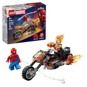 Lego 76335 Marvel Örümcek Adam Ghost Rider Motosikletine Karşı