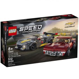 Lego 76903 Speed Champions Chevrolet Corvette C8.R Yarış Arabası Ve 1968 Chevrolet Corvette