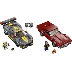 Lego 76903 Speed Champions Chevrolet Corvette C8.R Yarış Arabası Ve 1968 Chevrolet Corvette