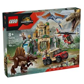Lego 76976 984 Parça Jurrassic World Spinosaurius Quetzalcoatlus Hava Görevi