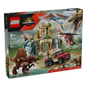 Lego 76976 984 Parça Jurrassic World Spinosaurius Quetzalcoatlus Hava Görevi