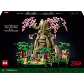 Lego 77092 İkisi Bir Arada 2500 Parça The Legend Of Zelda Great Deku Tree Yapım Seti